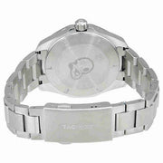 Tag Heuer Aquaracer Black Dial Silver Steel Strap Watch for Men - WAY101B.BA0746
