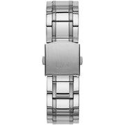 Guess Chronograph Black Dial Silver Steel Strap Watch for Men - W0193G2