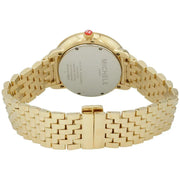 Michele Serein Mother of Pearl Dial Gold Steel Strap Watch for Women - MWW21B000017