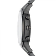 Emporio Armani Classic Chronograph Grey Dial Grey Steel Strap Watch For Men - AR2454