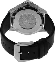 Emporio Armani Diver Three-Hand Quartz Blue Dial Blue Leather Strap Watch For Men - AR11516