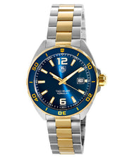 Tag Heuer Formula 1 Analog Blue Dial Two Tone Steel Strap Watch for Men - WAZ1120.BB0879