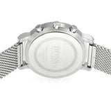 Hugo Boss Integrity Chronorgaph Grey Dial Silver Mesh Bracelet Watch for Men - 1513807