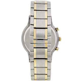 Emporio Armani Renato Chronograph Silver Dial Two Tone Steel Strap Watch For Men - AR11076