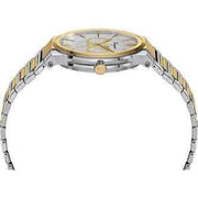 Salvatore Ferragamo Sapphire Silver Dial Two Tone Steel Strap Watch for Men - SFHP00520