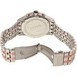 Hugo Boss Jet Chronograph Silver Dial Two Tone Steel Strap Watch for Men - 1513385