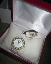 Marc Jacobs Marc White Dial White Ceramic Strap Watch for Women - MBM9500