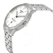 Tissot Chemin Des Tourelles Powermatic 80 Silver Dial Silver Steel Strap Watch For Men - T099.407.11.037.00