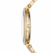 Michael Kors Darci Gold Dial Gold Steel Strap Watch for Women - MK3398