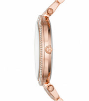 Michael Kors Darci Rose Gold Dial Steel Strap Watch for Women - MK3399