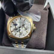 Bulova Classic Multi Function Silver Dial Two Tone Steel Strap Watch for Men - 98C142
