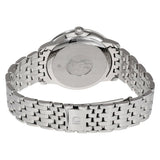 Omega De Ville Prestige Co-Axial Rhodium Silver Dial Silver Steel Strap Watch for Men - 424.10.40.20.02.001