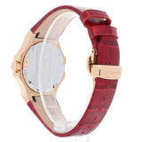 Maserati Potenza Silver Dial Red Leather Strap Watch For Women - R8851108501