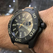 Tag Heuer Aquaracer Black Dial Watch for Men - WAY208C.FC6383