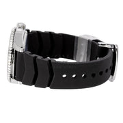 Seiko Shogun Prospex Titanium Divers Automatic White Dial Black Rubber Strap Watch For Men - SPB191J1