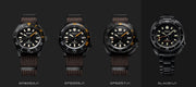Seiko Prospex Black Series 1965 Limited Edition Black Dial Brown NATO Strap Watch For Men - SPB253J1