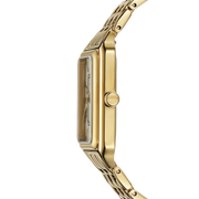 Fossil Raquel Three Hand Mother of Pearl Dial Gold Steel Strap Watch For Women - ES5304