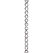 Swarovski Crystal Flower Silver Dial Silver Steel Strap Watch for Women - 5547622