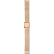 Swarovski Octea Nova Silver Dial Rose Gold Mesh Strap Watch for Women - 5650011