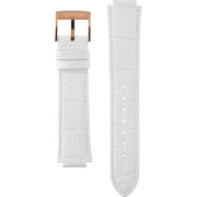 Swarovski Citra Sphere Chronograph White Dial White Leather Strap Watch for Women - 5027127