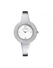 Swarovski Crystal Rose Silver Dial Silver Steel Strap Watch for Women - 5483853