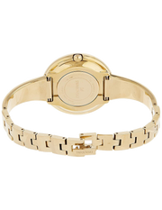 Swarovski Crystalline Bracelet White Dial Gold Steel Strap Watch for Women - 5269253