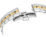 Swarovski Cosmopolitan Black Dial Two Tone Steel Strap Watch for Women - 5644072