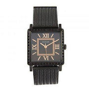 Guess Highline Black Dial Black Mesh Bracelet Watch for Women - W0826L4