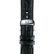 Tissot T Classic Tradition Black Dial Black Leather Strap Watch For Men - T063.610.16.052.00