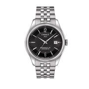 Tissot Ballade Powermatic 80 Cosc Black Dial Silver Steel Strap Watch For Men - T108.408.11.057.00