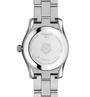 Tissot T Wave Mother of Pearl Dial Two Tone Steel Strap Watch For Women - T112.210.22.113.01