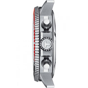 Tissot Seastar 1000 Chronograph Red Dial Silver Steel Strap Watch For Men - T120.417.11.421.00