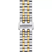 Tissot T Classic Carson Lady Premium Silver Dial Two Tone Steel Strap Watch For Women - T122.210.22.033.00