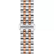 Tissot Carson Premium Chronograph White Dial Two Tone Steel Strap Watch For Men - T122.417.22.011.00