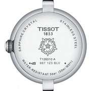 Tissot Bellissima Small Lady Silver Dial Pink Leather Strap Watch For Women - T126.010.16.013.01