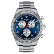 Tissot PRS 516 Chronograph Blue Dial Blue Steel Strap Watch for Men - T131.617.11.042.00