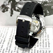 Tissot PRX Powermatic 80 Black Dial Black Rubber Strap Watch for Men - T137.407.17.051.00