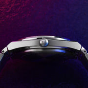 Tissot PRX Quartz Black Dial Silver Steel Strap Watch For Men - T137.410.11.051.00