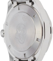 Tag Heuer Aquaracer Automatic Match Timer Black Dial Silver Steel Strap Watch for Men - WAY201G.BA0927