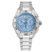 Tag Heuer Aquaracer Professional 200 Date Blue Dial Silver Steel Strap Watch for Men - CBP1112.BA0627