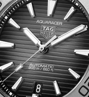 Tag Heuer Aquaracer Professional 200 Automatic Black Dial Silver Steel Strap Watch for Men - WBP2110.BA0627