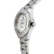 Tag Heuer Aquaracer Diamonds White Mother of Pearl Dial Silver Steel Strap Watch for Women - WBD1314.BA0740