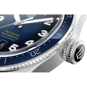 Tag Heuer Autavia Automatic Blue Dial Silver Steel Strap Watch for Men - WBE5116.EB0173