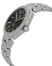 Tag Heuer Link Quartz Black Dial Silver Steel Strap Watch for Women - WBC2110.BA0603