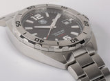 Tag Heuer Formula 1 Automatic 41mm Black Dial Silver Steel Strap Watch for Men - WAZ2113.BA0875