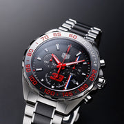 Tag Heuer Formula 1 Max Verstappen Limited Edition Grey Dial Two Tone Steel Strap Watch for Men - CAZ101U.BA0843
