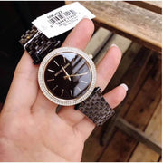 Michael Kors Darci Black Dial Black Steel Strap Watch for Women - MK3322