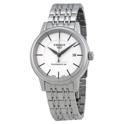 Tissot Carson Powermatic 80 Silver Dial Silver Steel Strap Watch For Men - T085.407.11.011.00