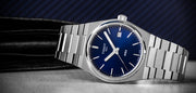 Tissot PRX Blue Dial Silver Steel Strap Watch For Women - T137.210.11.041.00