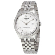 Tissot Ballade Powermatic 80 Cosc Silver Dial Silver Steel Strap Watch For Men - T108.408.11.037.00